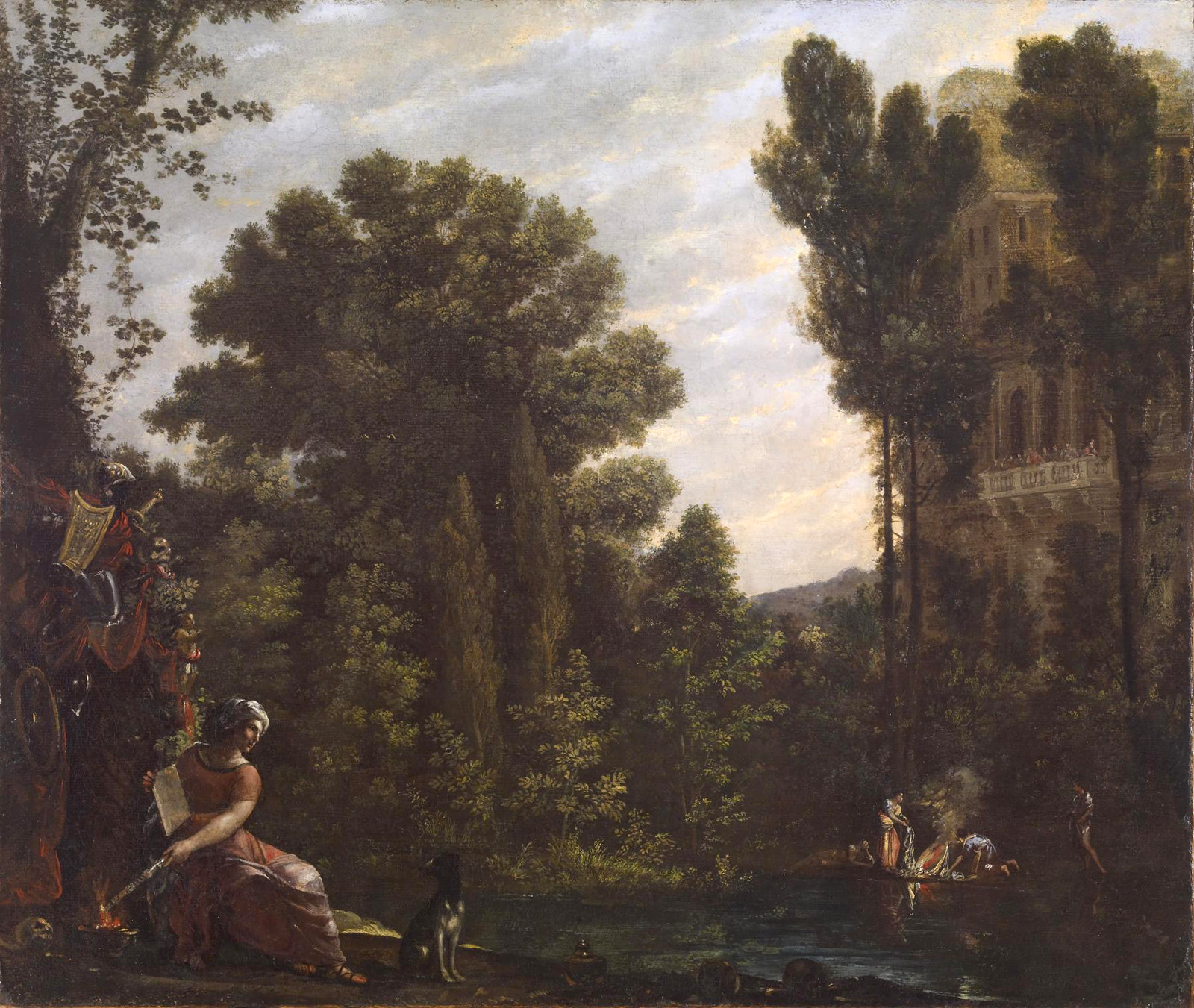 a scene of witchcraft